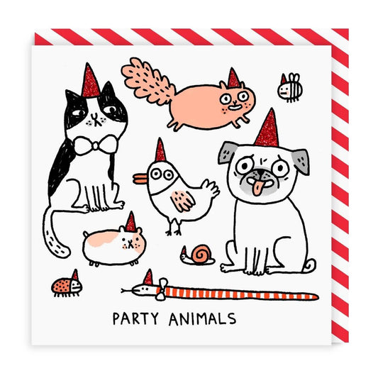 Party Animals Birthday Cards Gemma Correll