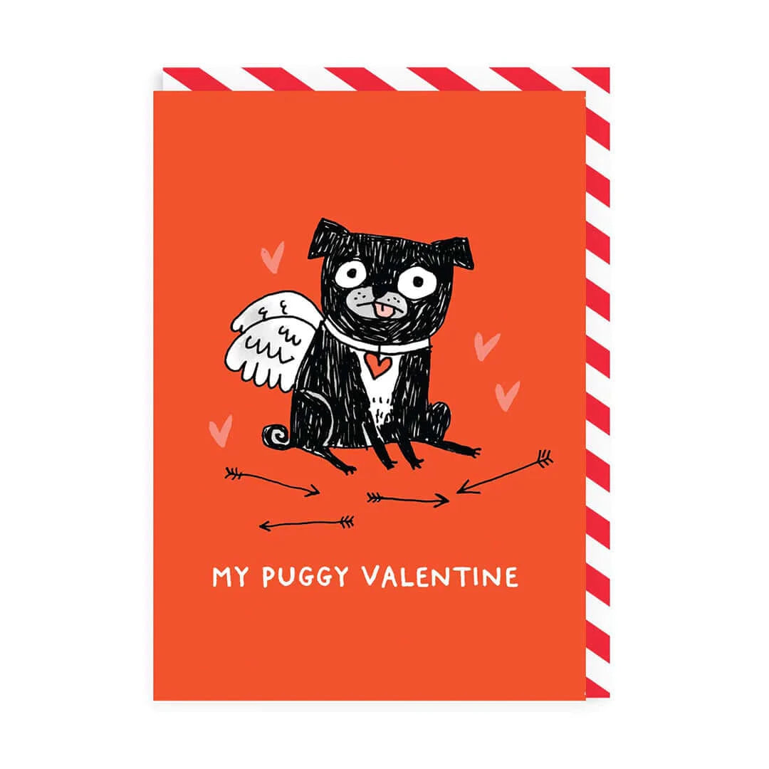 My Puggy Valentines Valentine's Cards Gemma Correll