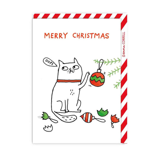 Oops Cat Christmas Christmas Cards Gemma Correll