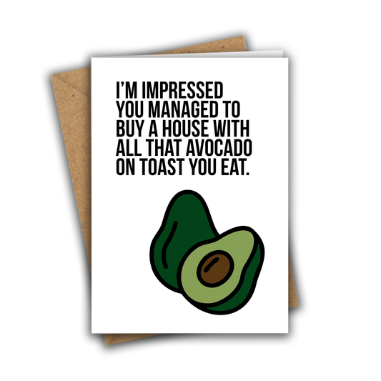 Little Kraken's Impressed You Bought a House, New House Cards for £3.50 each