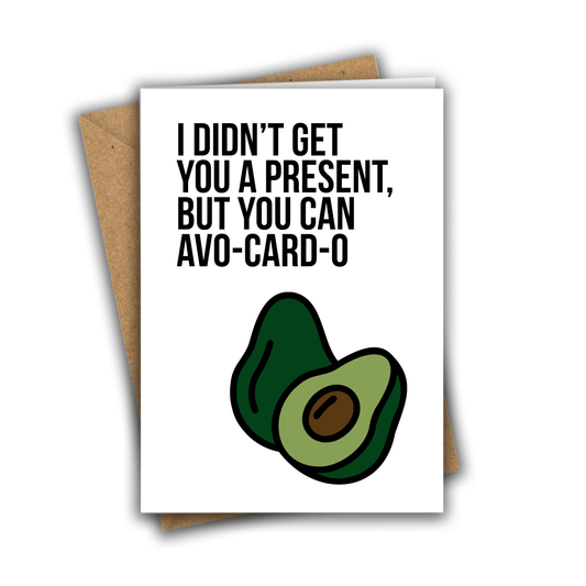 You Can Avo-Card-O