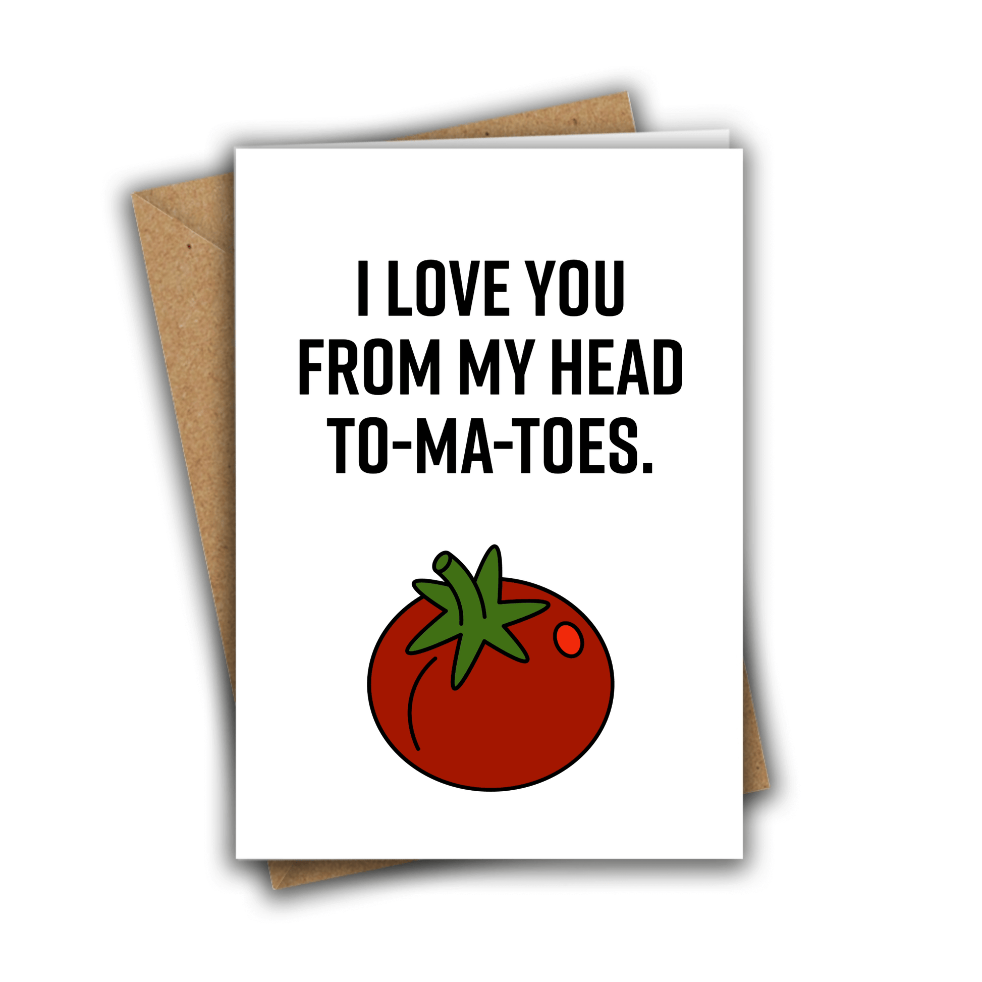 Little Kraken's Love You From My Head To-Ma-Toes, Love Cards for £3.50 each