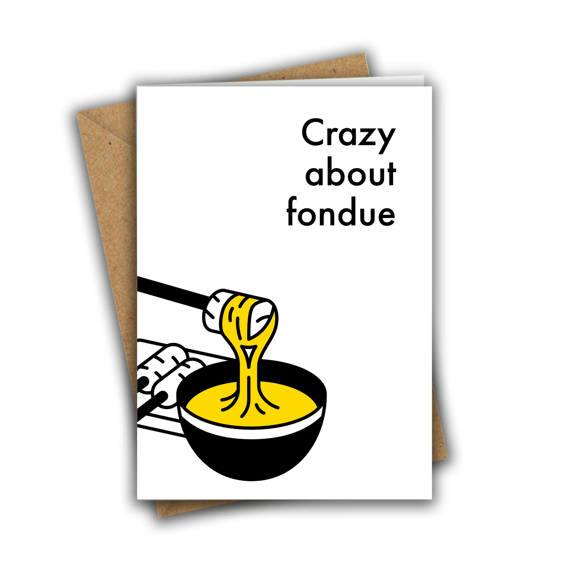 Little Kraken's Crazy About Fondue, Love Cards for £3.50 each