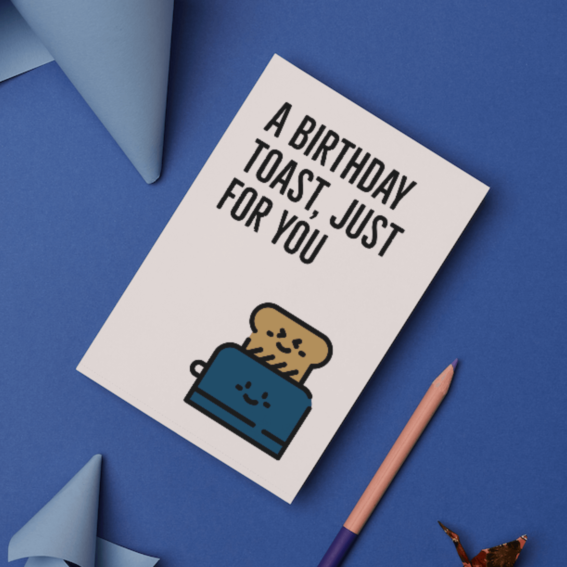 Little Kraken's A Birthday Toast, Just For You Funny Birthday Card, for £3.50 each