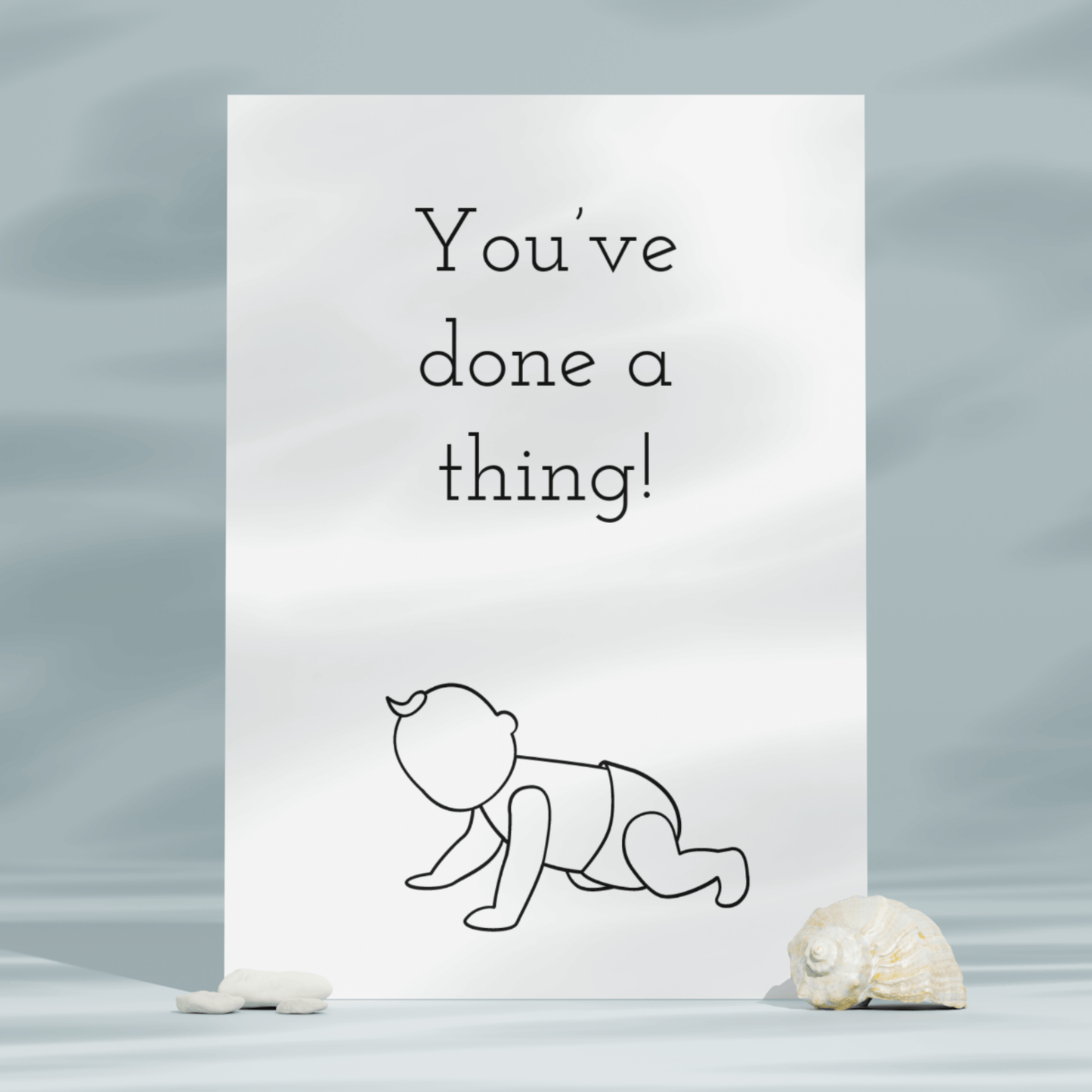 Little Kraken's You've Done a Thing!, New Baby Cards for £3.50 each