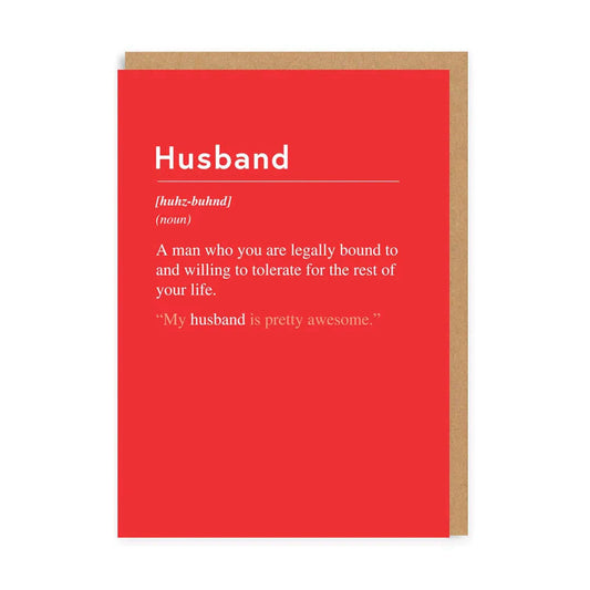 Husband, Willing to Tolerate Love Cards Ohh Deer