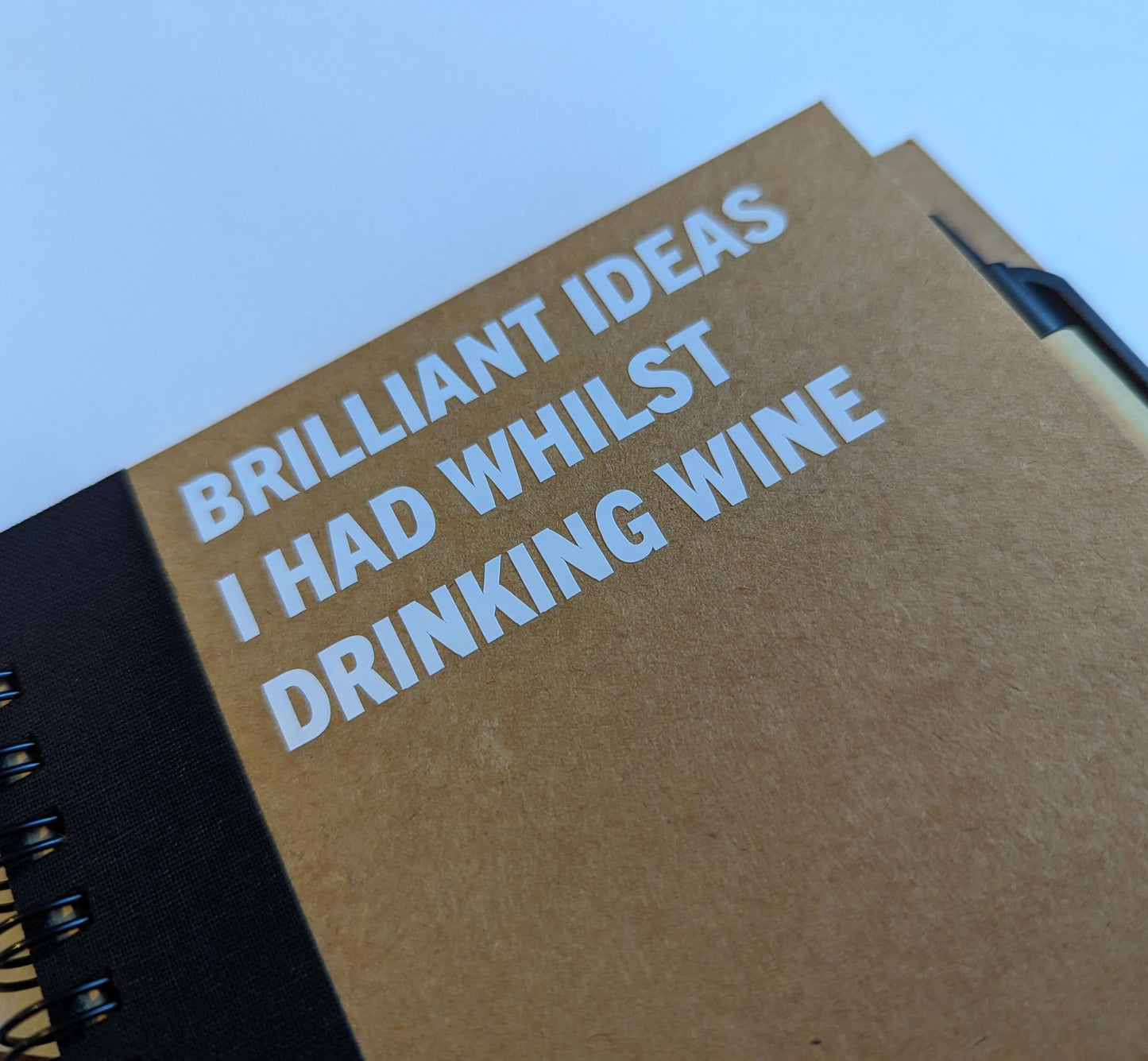 Brilliant Ideas I Had Whilst Drinking Wine Notebook