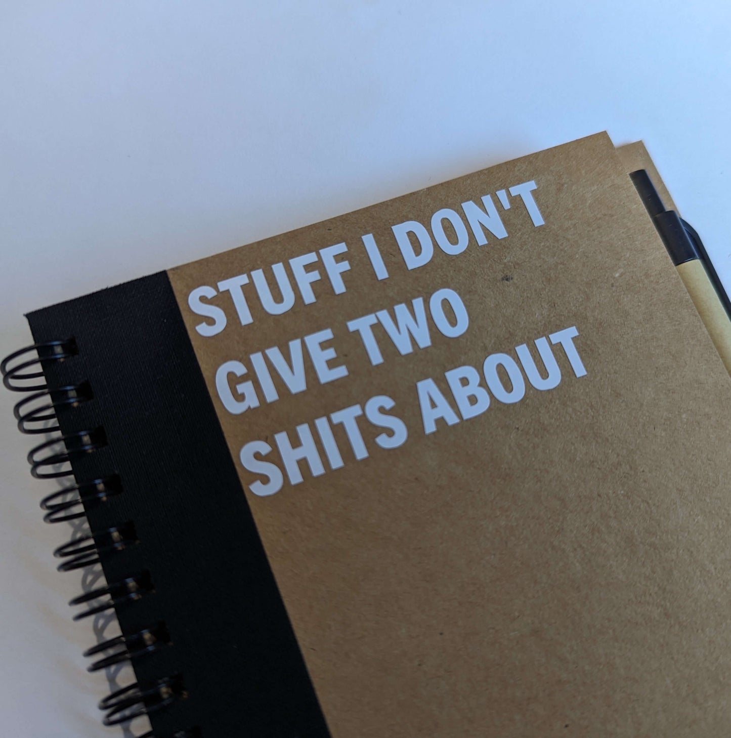 Stuff I Don't Give Two Shits About Notebook