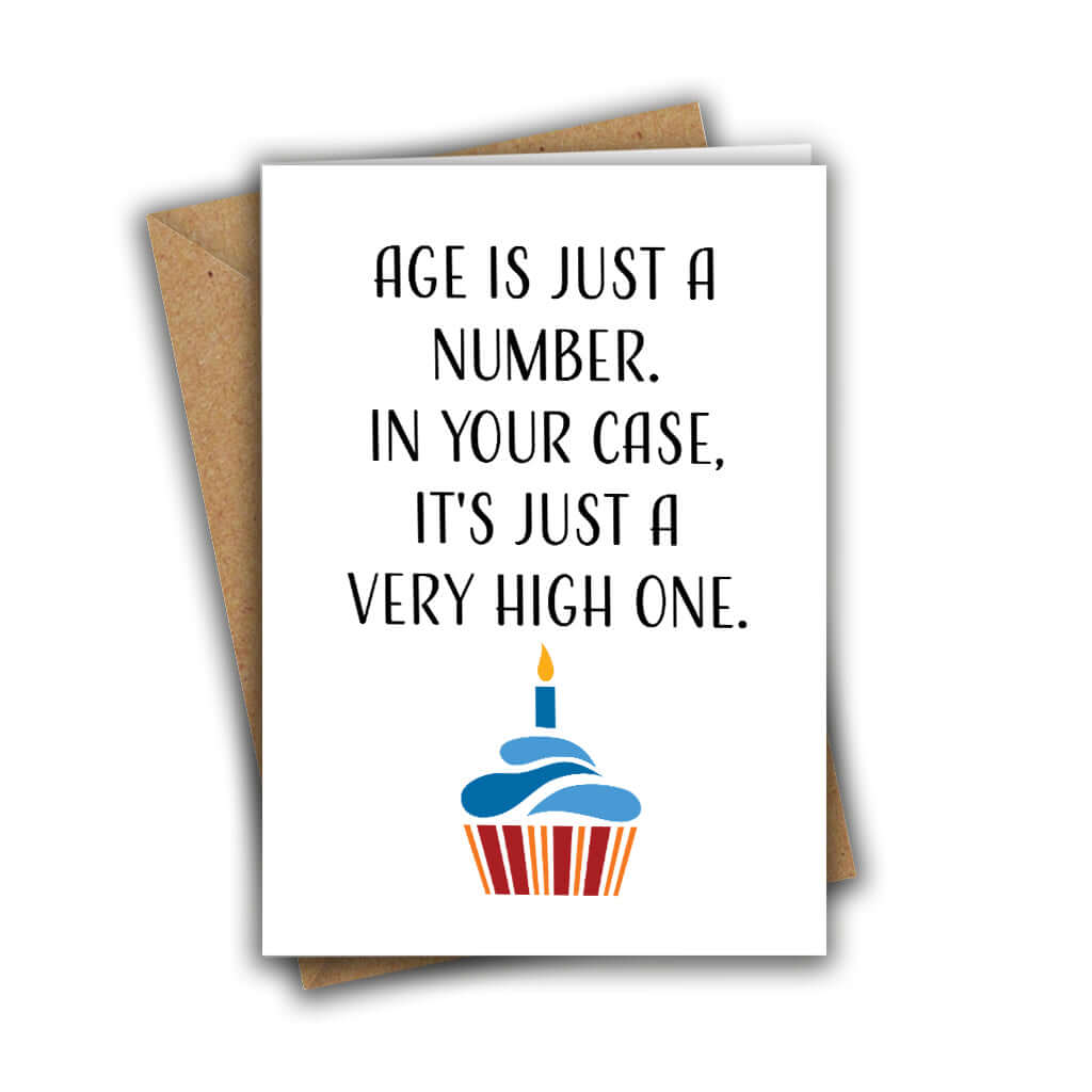 Little Kraken's Age Is Just a Number, Birthday Cards for £3.50 each