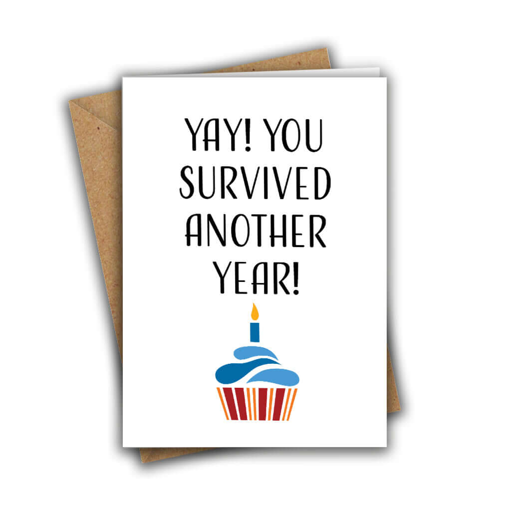 Little Kraken's Yay! You Survived Another Year!, Birthday Cards for £3.50 each