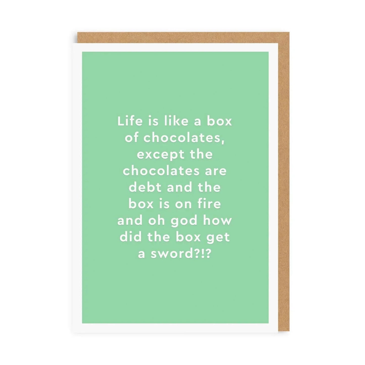 Life Is Like a Box of Chocolates General Cards Ohh Deer