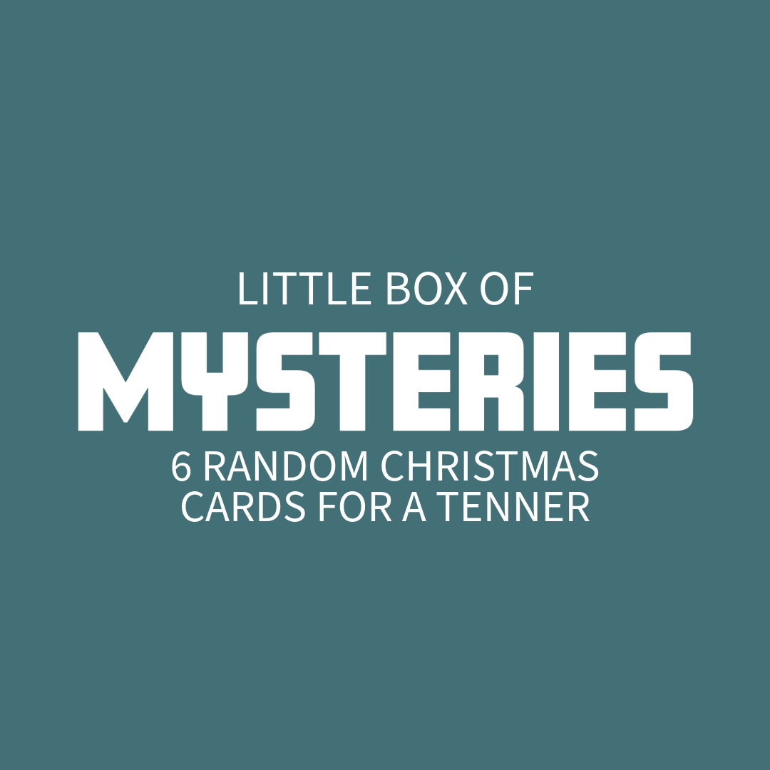 Christmas Card Mystery Box Mystery Box Little Kraken