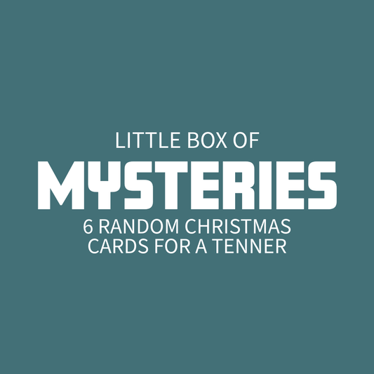 Christmas Card Mystery Box Mystery Box Little Kraken