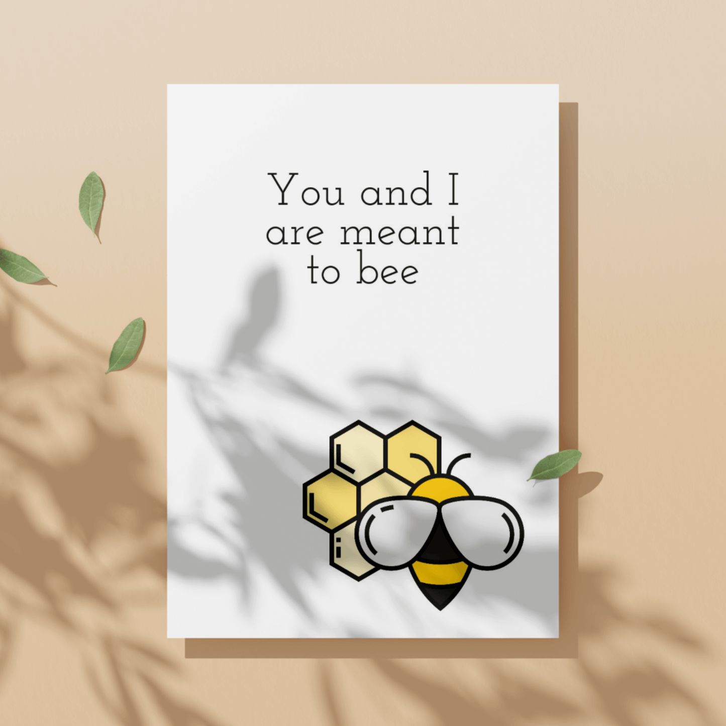Little Kraken's You and I Are Meant to Bee, Love Cards for £3.50 each