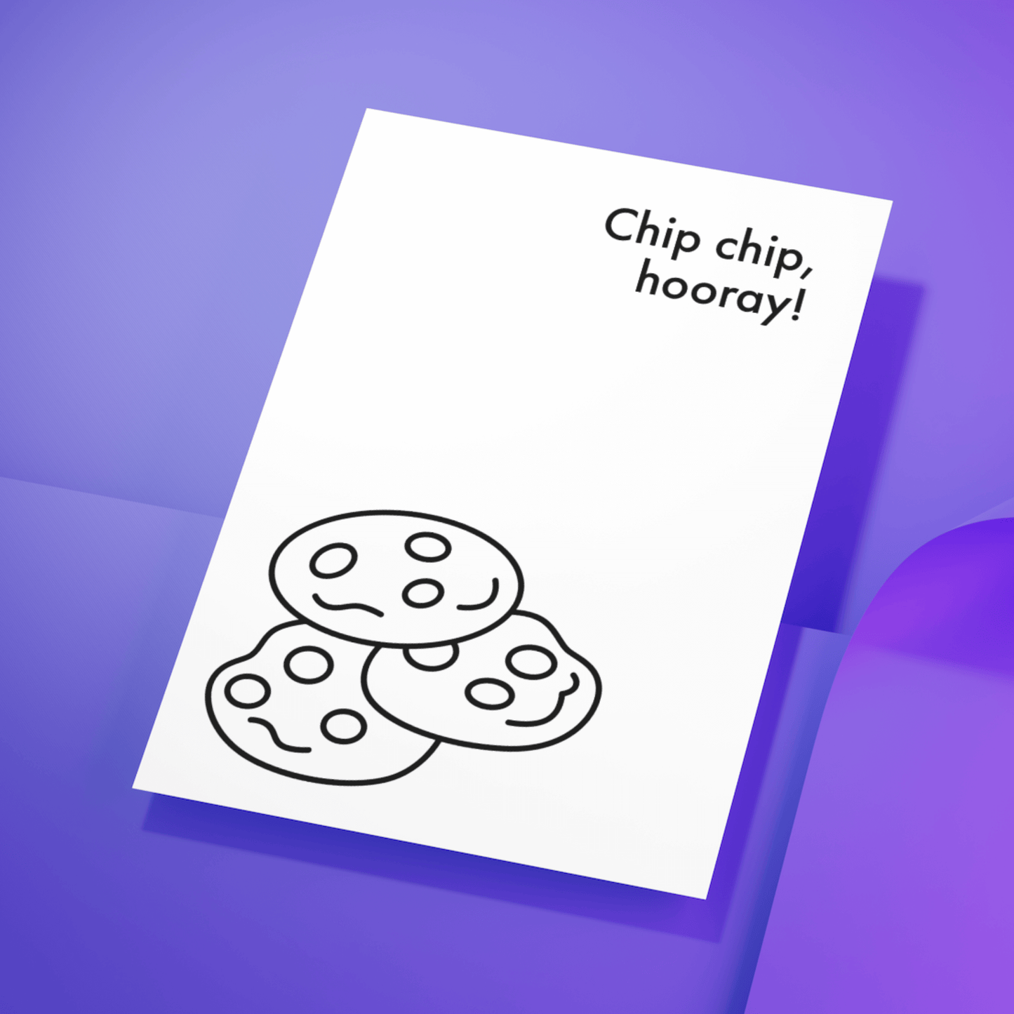 Little Kraken's Chip Chip, Hooray!, Congratulations Cards for £3.50 each