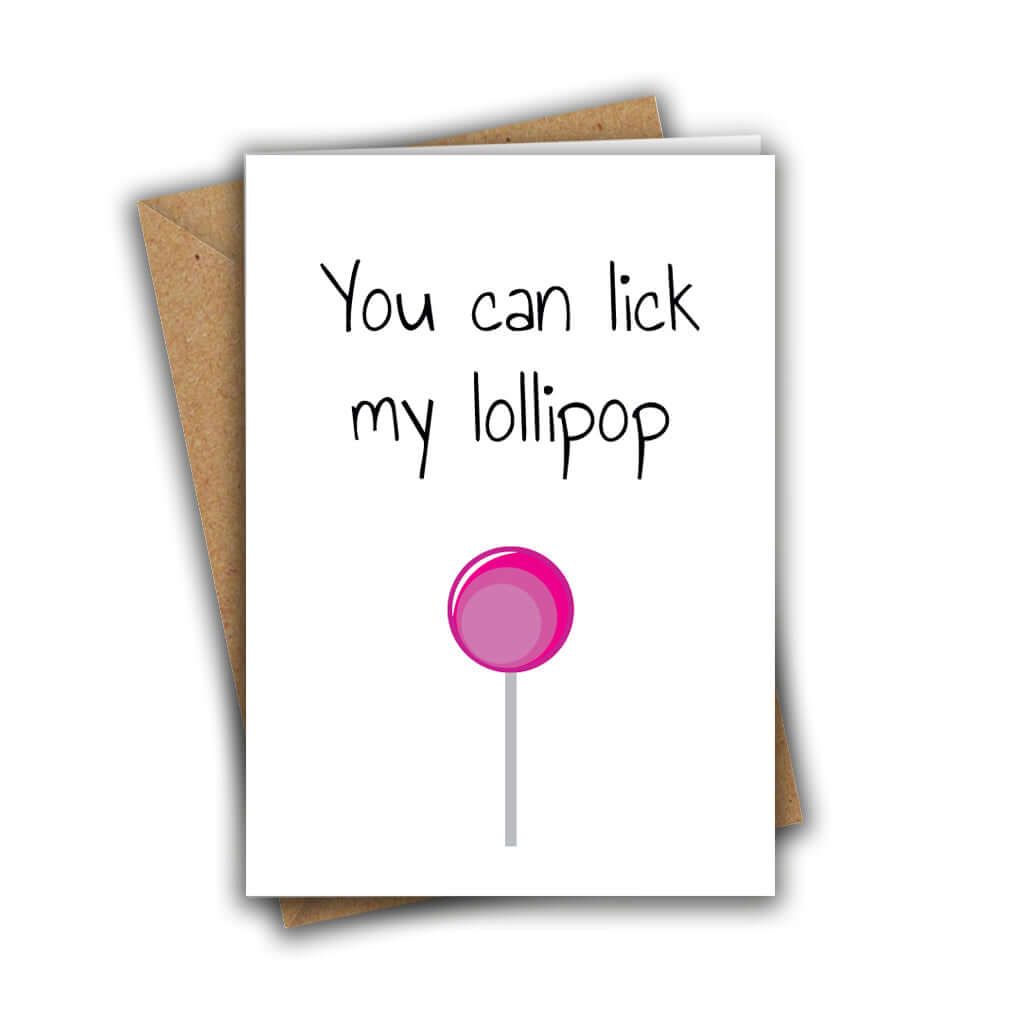 Little Kraken's You Can Lick My Lollipop, Love Cards for £3.50 each