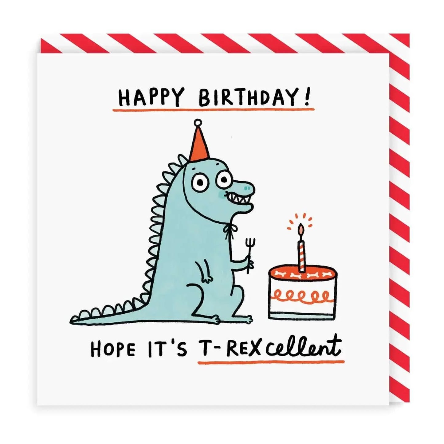 Gemma Correll Hope It's T-Rex-cellent Funny Birthday Card Birthday Cards Gemma Correll
