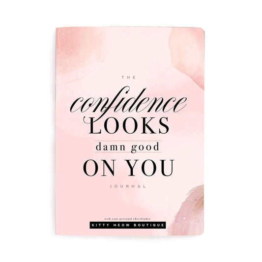 Kitty Meow Boutique The Confidence Looks Damn Good On You Notebook
