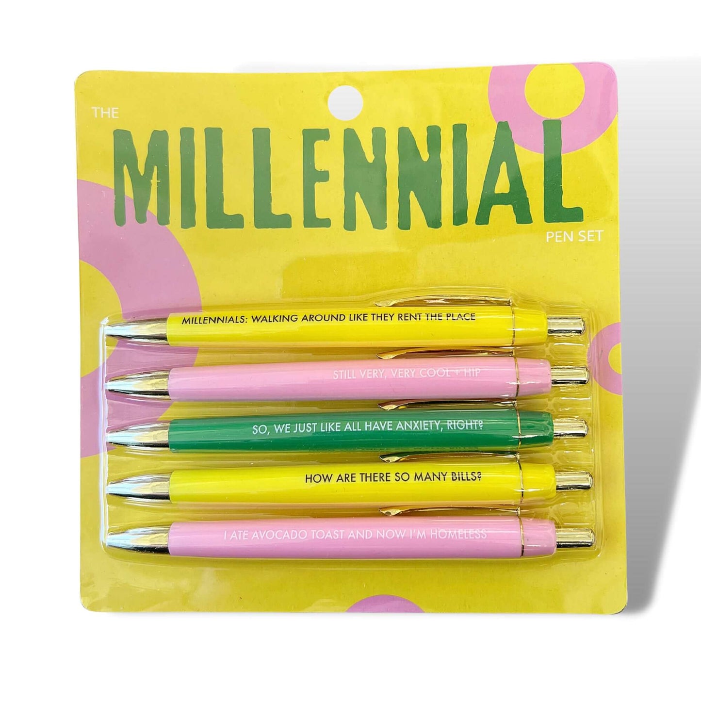 Fun Club Millennial Funny Novelty Pen Set Pen Set Fun Club