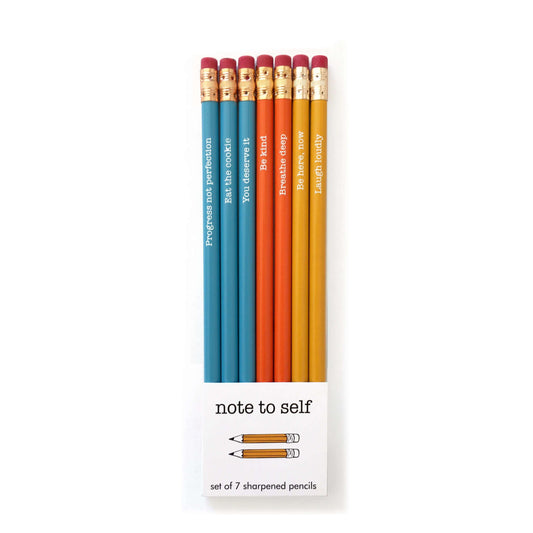 Snifty Funny Note To Self Pencil Set, Pencil Sets for £4.75